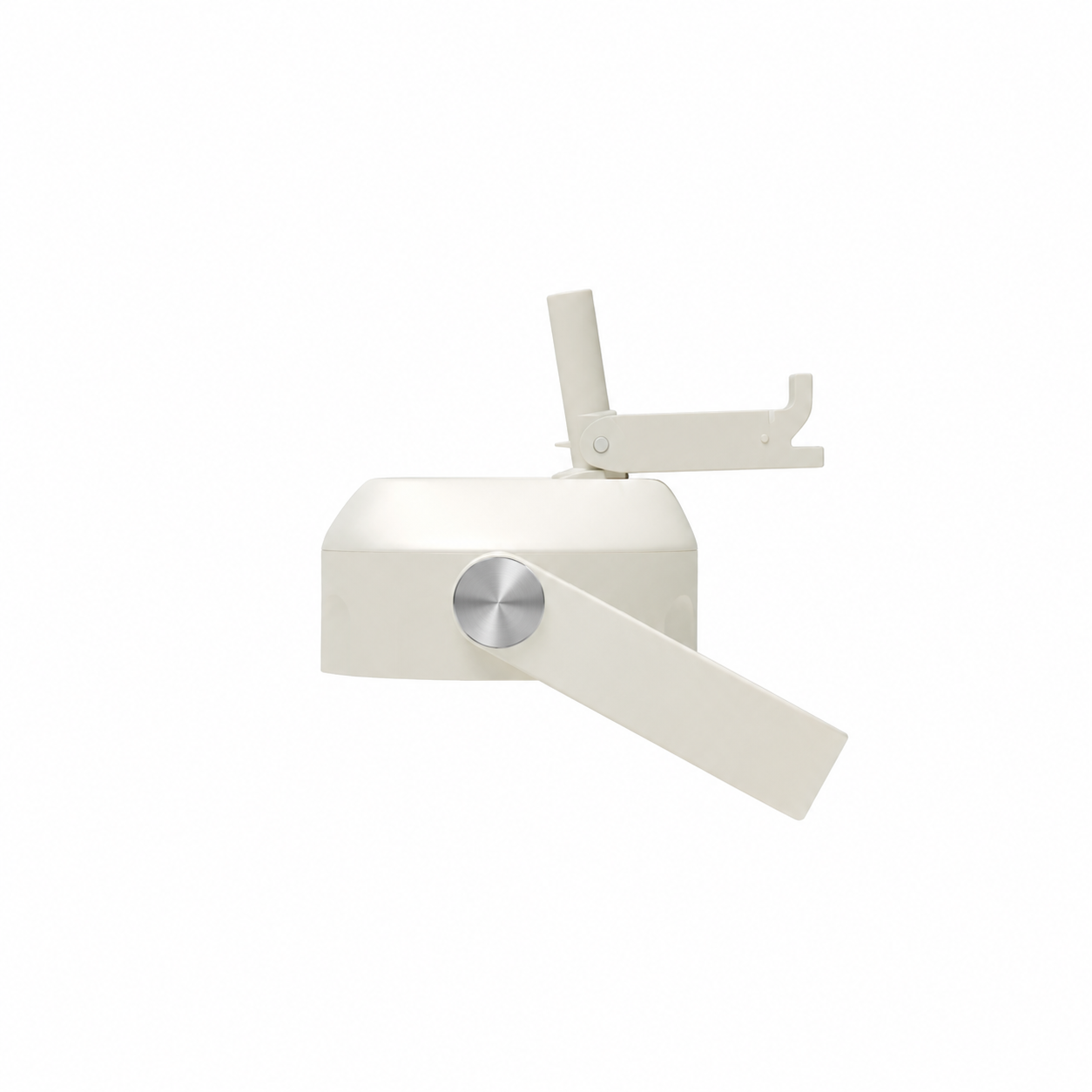White Straw Lid