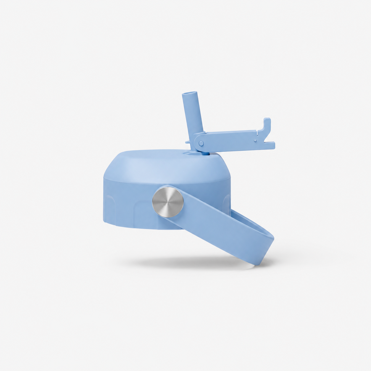 Blue Straw Lid