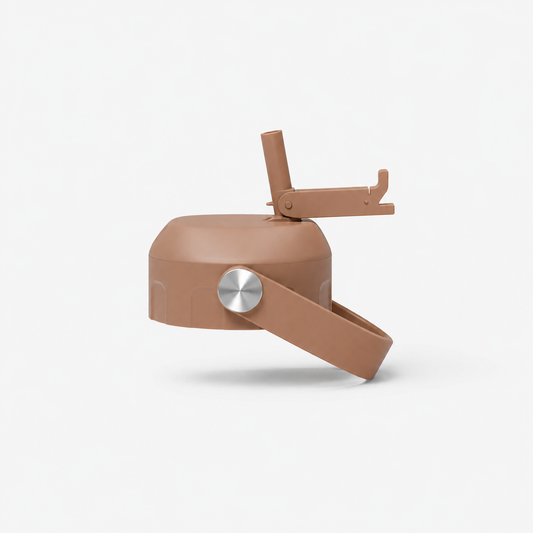 Brown Straw Lid